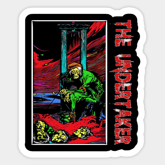 The Undertaker Sticker by black8elise